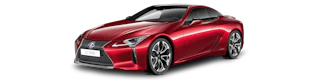 Roter Lexus LC