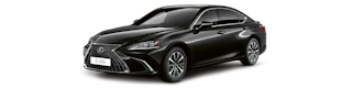Schwarzer Lexus ES