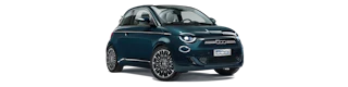 Blauer Fiat 500