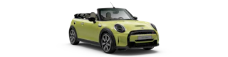 Grüner Mini Cabrio