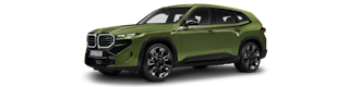 Grüner BMW XM