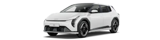 Kia EV4 blanche vue de l'extérieur