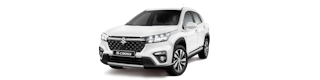 Weisser Suzuki S-Cross von aussen